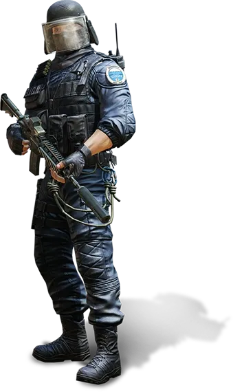 Abiotic Factor character illustration (right)